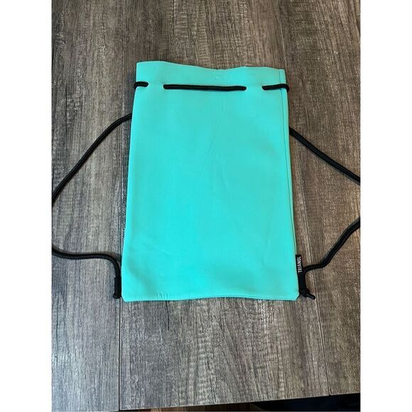 Triangl Bikini Drawstring Bag Teal - Picture 1 of 3